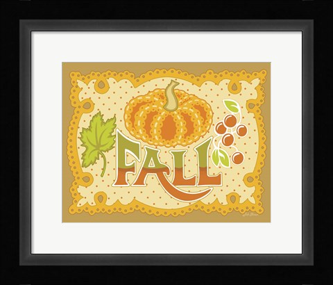 Framed Fall Print