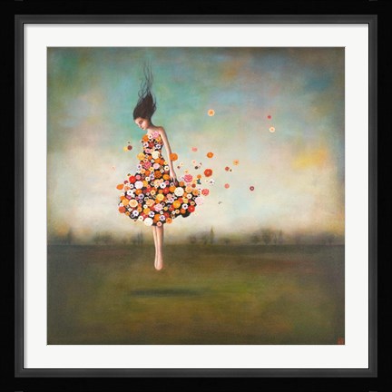 Framed Boundlessness in Bloom Print