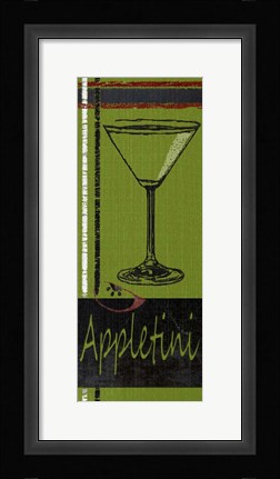 Framed Appletini Print
