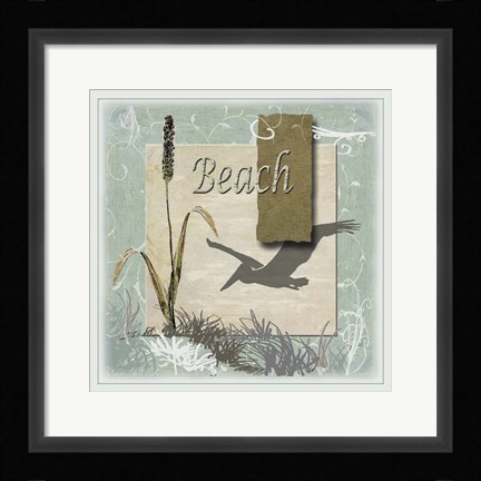 Framed Beach Print