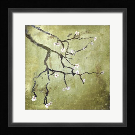 Framed Cherry Tree II Print