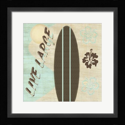 Framed Live Large Print