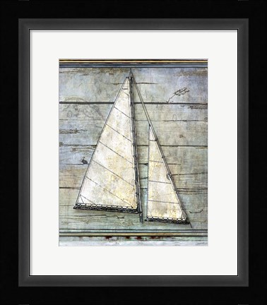 Framed Sail II Print