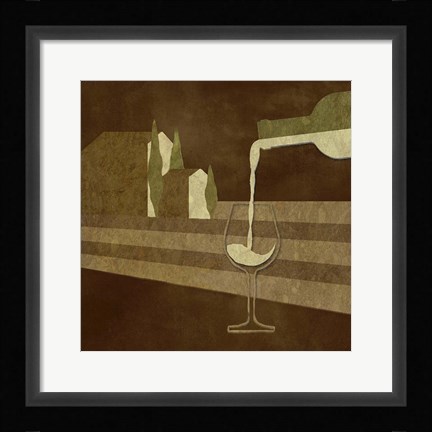 Framed Wine Country Print