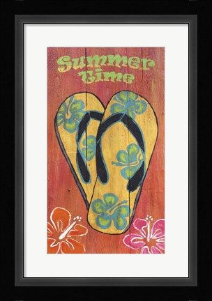 Framed Summer Time Print