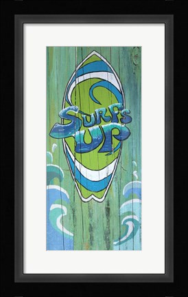 Framed Surfs Up Print