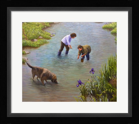 Framed Treasured Memories section 5 Print