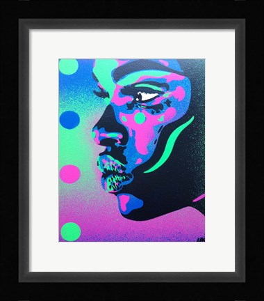 Framed Kiss Series 2 Spots Print