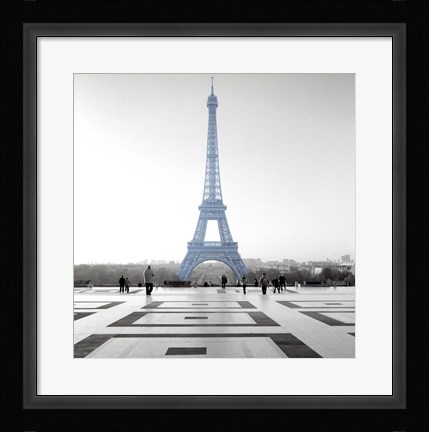 Framed Eiffel Serenity Print