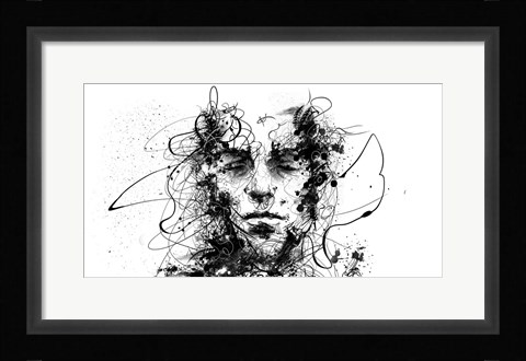 Framed Inkface Print