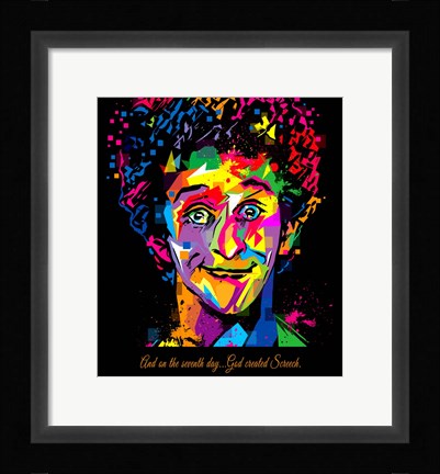 Framed Screech Print