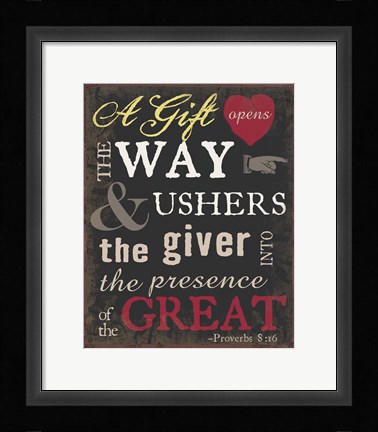 Framed Gift 2 Print