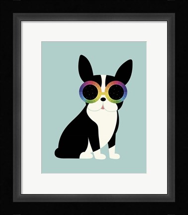 Framed Work Hard Play Harder Print