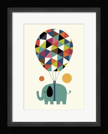 Framed Fly High And Dream Big Print