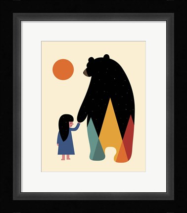 Framed Go Home Print