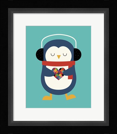 Framed Take My Heart Print