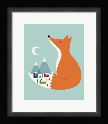 Framed Winter Dreams Print