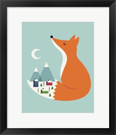 Framed Winter Dreams Print