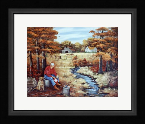 Framed Autumn Blessings Print