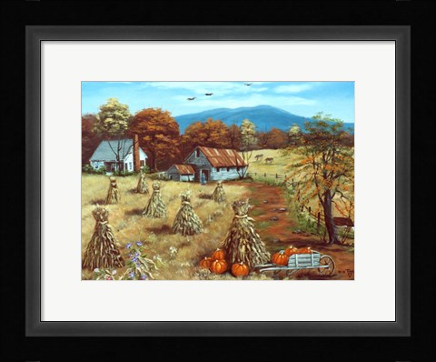 Framed Autumn Print