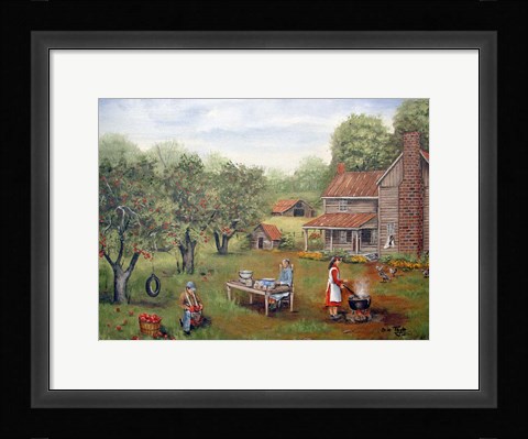Framed Mom's Applebutter Print