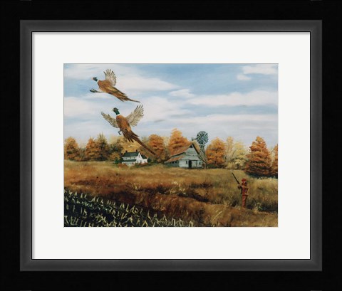 Framed South Dakota Print