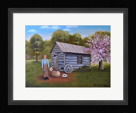 Framed Blacksmith Print