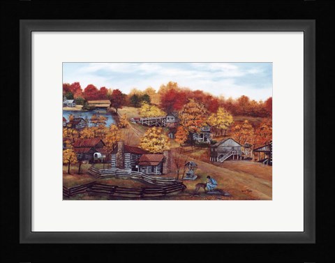 Framed Hart Square Print