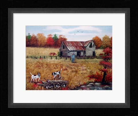 Framed Pointers Print