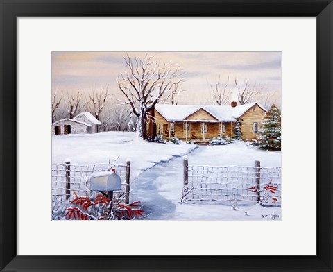 Framed Havner Home Place Print