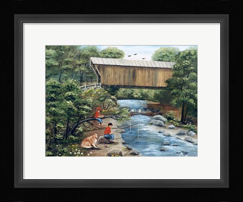 Framed Pastime Print