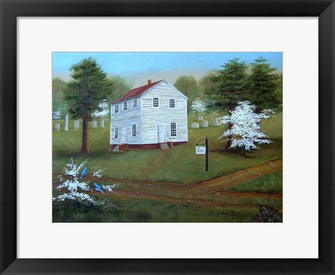 Framed Old St. Paul's in the Spring Print