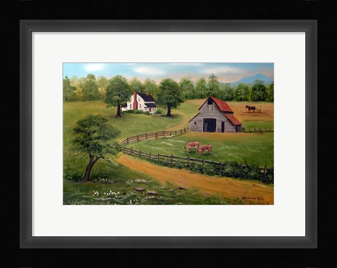 Framed Farm Print