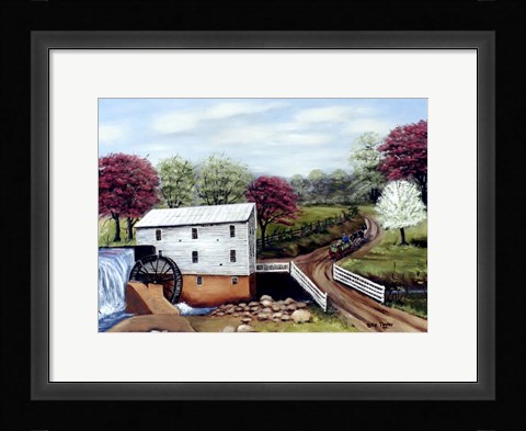 Framed Murray's Mill 3 Print