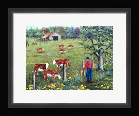 Framed Overseer Print