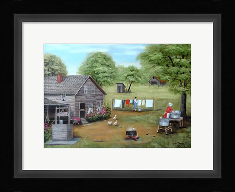 Framed Way it Was Print