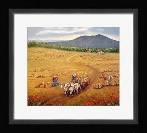 Framed Mountain View Print
