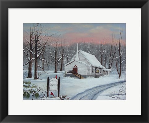 Framed Song Birds Print