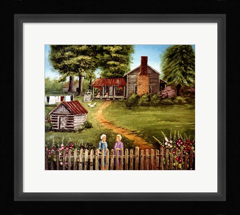 Framed Blanton Place Print