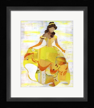 Framed Belle Print