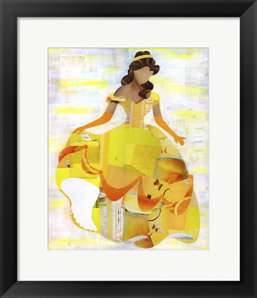 Framed Belle Print