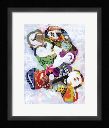 Framed Mario Print