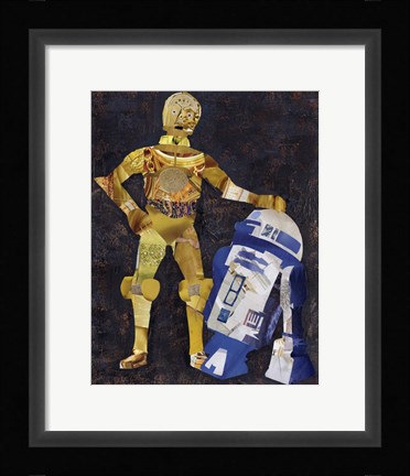 Framed R2D2 Print