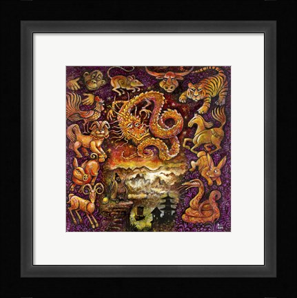 Framed Chinese Zodiac Print