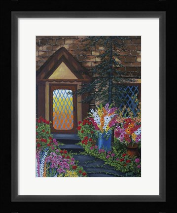 Framed Summer Porch Print