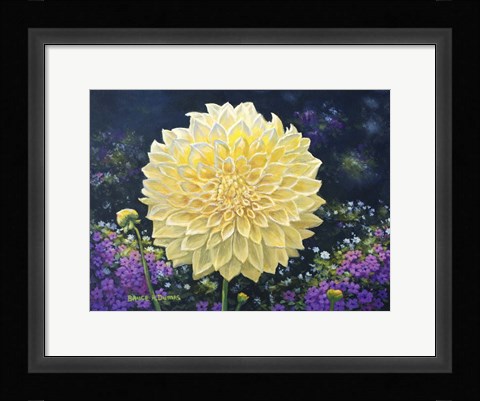 Framed Flower Power I Print