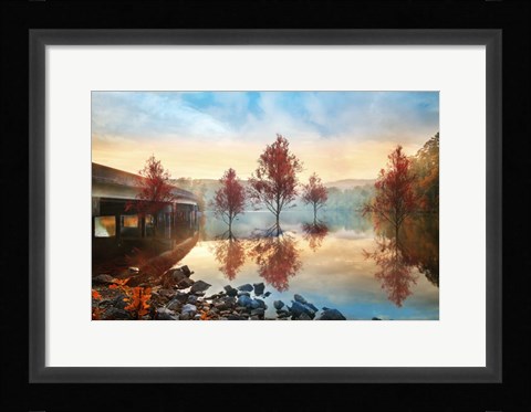 Framed Cypress Autumn Print