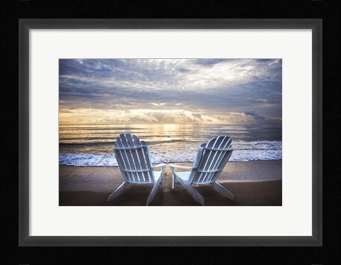 Framed Rush Hour in Paradise Print