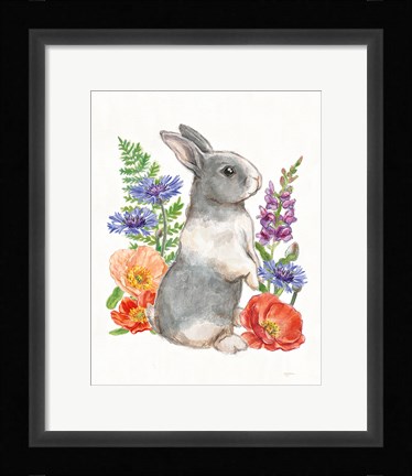 Framed Sunny Bunny IV FB Print