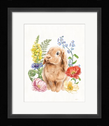 Framed Sunny Bunny I FB Print